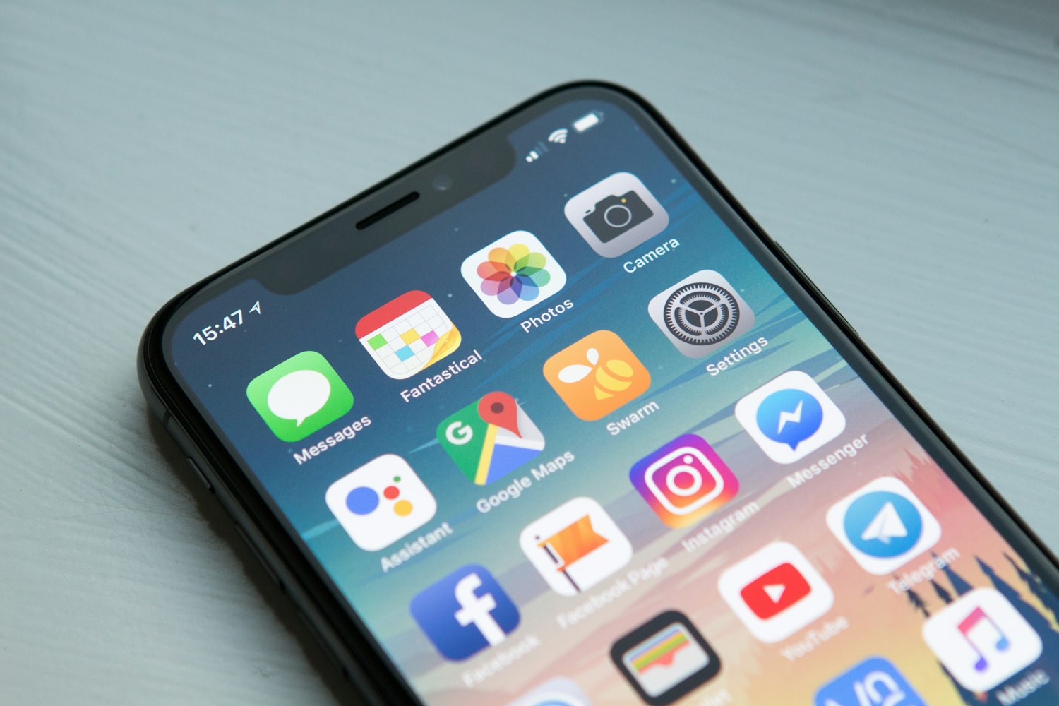 A phone full of apps, one of them yours