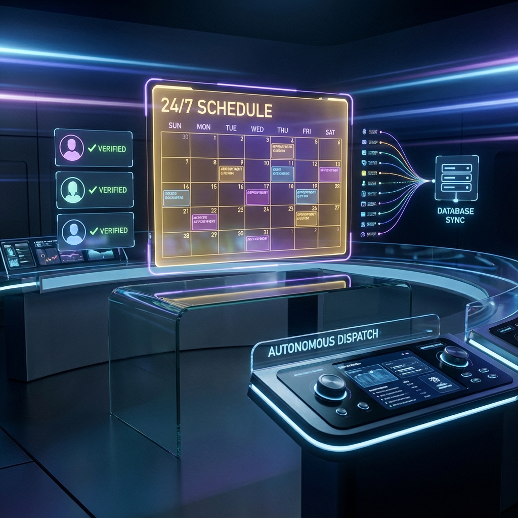 AI Booking Agent Interface